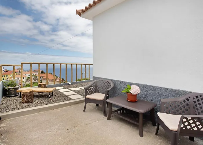 Casa Da Ribeira Da Janela Dom wakacyjny